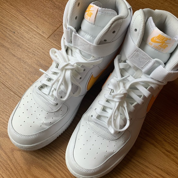 Nike Air Force 1 High ‘07 3 white university gold - Picture 2 of 7